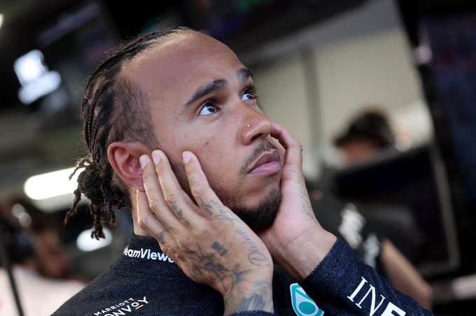 Lewis Hamilton je moral požreti besede, češ da na kvalifikacijah ne bo med desetimi. | Foto: Reuters