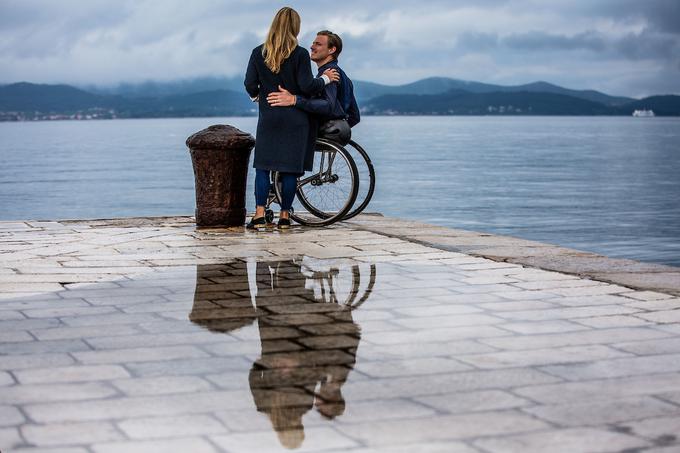 Zadar je obiskal z ženo.  | Foto: Grega Valančič/Sportida