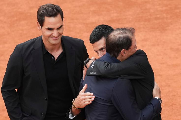Roger Federer, Rafael Nadal, Novak Đoković | Foto: Guliverimage