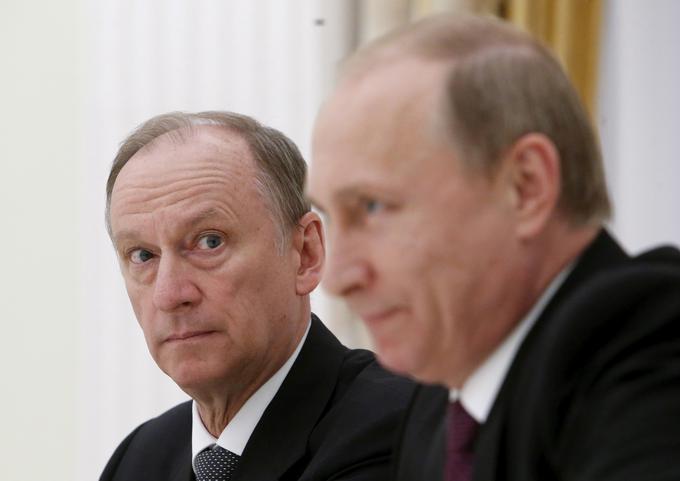 Nikolaj Patrušev in Vladimir Putin | Foto: Reuters