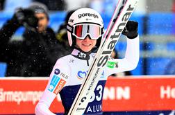 Dvojna slovenska zmaga v Wisli: Nika Prevc prva, Nika Vodan druga! #video