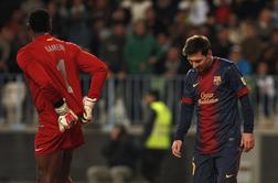 Messi poškodovan, a ne huje