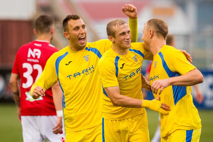 Domžale so na prvi tekmi drugega kroga kvalifikacij za ligo Europa v gosteh premagale Valur z 2:1. | Foto: Žiga Zupan/Sportida