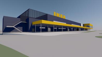 Ikea bo zaprosila za gradbeno dovoljenje, kmalu začetek gradnje