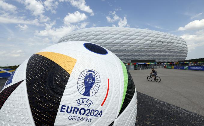 Allainz Arena na obrobju Münchna gosti tekme Eura 2024. | Foto: Reuters