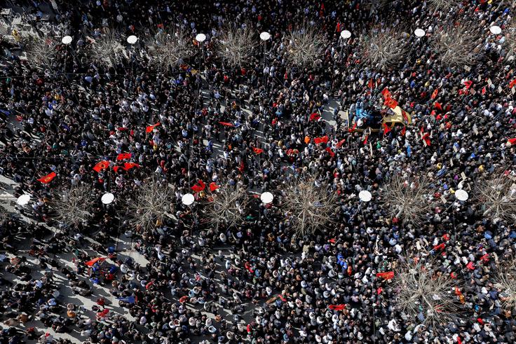 Kosovo, protest | Foto: Reuters