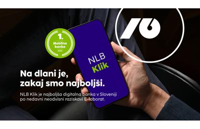 NLB Klik najboljša mobilna in spletna banka v Sloveniji