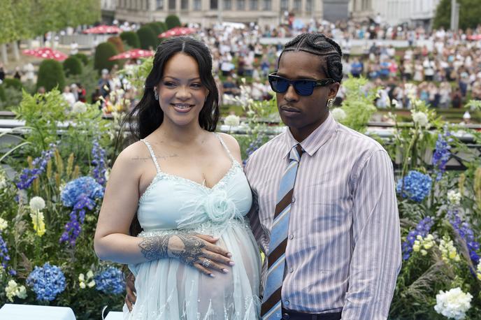 Rihanna in ASAP Rocky | Glasbeni par Rihanna in ASAP Rocky sta tretjič postala starša. | Foto Guliverimage