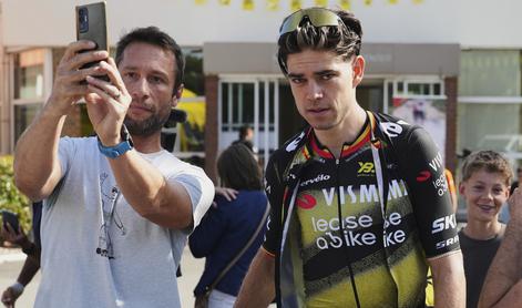 Wout Van Aert presenetil konkurenco: Naslednjič bom to napovedal na Twitterju