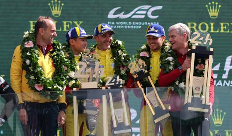 Le Mans osvojil Ferrari s Kubico, Rossi ni videl cilja