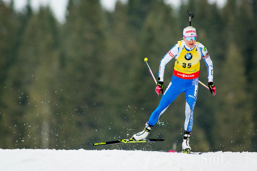 Biatlon svetovni pokal Pokljuka posamični tekmi (m in ž)