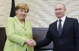 Angela Merkel Vladimir Putin