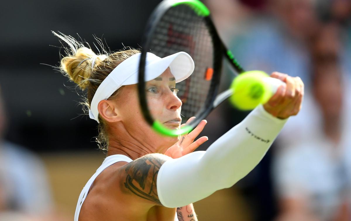 Polona Hercog | Polona Hercog še nikoli ni nastopila na osmini finala Wimbledona. | Foto Reuters
