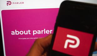 Družbeno omrežje Parler zablokirali in ne more več delovati na spletu