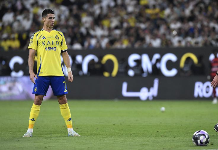 Cristiano Ronaldo je dres al-Nassra nosil na 103 tekmah in dosegel 91 zadetkov. V tej sezoni se je na 39 tekmah podpisal pod 33 golov.  | Foto: Reuters