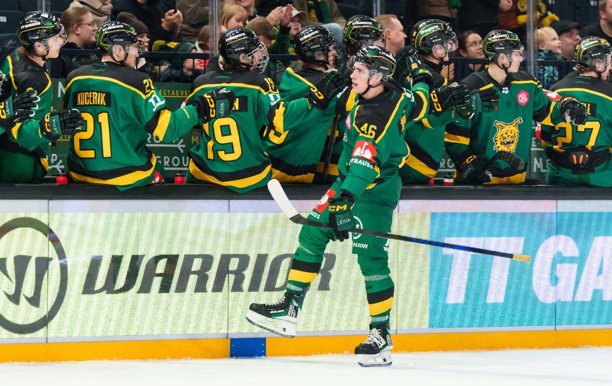 Matic Török, Ilves | Matic Török je z Ilvesom napredoval s šestimi zmagami in brez poraza. Za čertfinale se bo pomeril z nemškim Fischtown Pinguins, za katerega igrajo Jan Urbas, Miha Verlič in Žiga Jeglič. | Foto Guliverimage