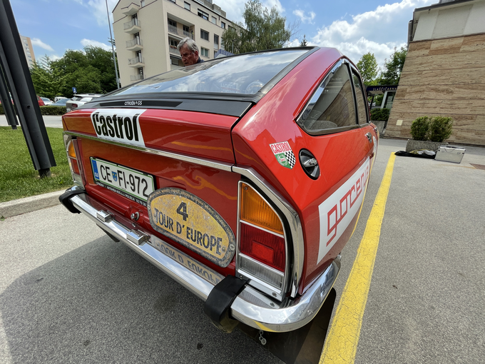 Karel Ferlež citroen GS | Foto: Gregor Pavšič