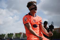 Barcelona slavi junaka z masko #Vživo