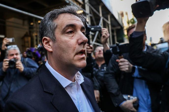 Michael Cohen | Nekdanji odvetnik ameriškega predsednika Donalda Trumpa Michael Cohen začenja prestajanje triletne zaporne kazni zaradi laganja in drugih kaznivih dejanj. | Foto Reuters