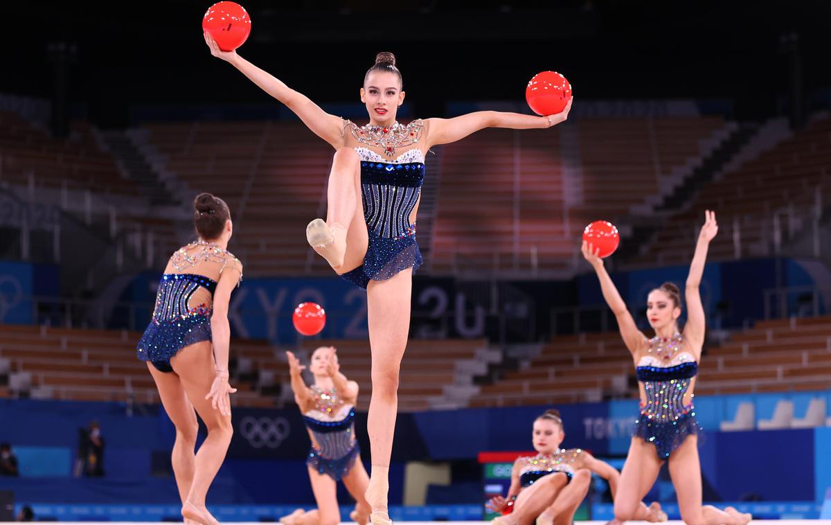 Bolgarija ritmična gimnastika | Bolgarskim ritmičnim telovadkam zadnja preizkušnja v Tokiu. | Foto Reuters