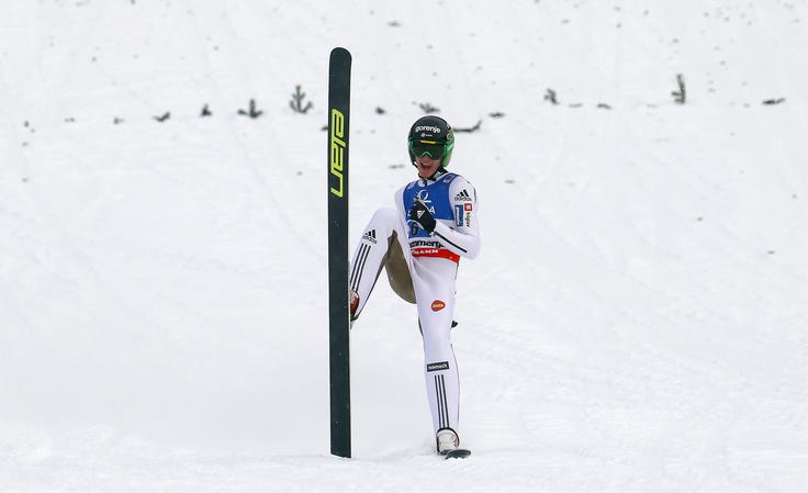 Peter Prevc je leta 2016 na Kulmu postavil uradni rekord skakalnice, ki velja še danes (244 metrov). | Foto: Guliverimage