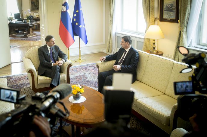 Miro Cerar Borut Pahor | Foto Ana Kovač