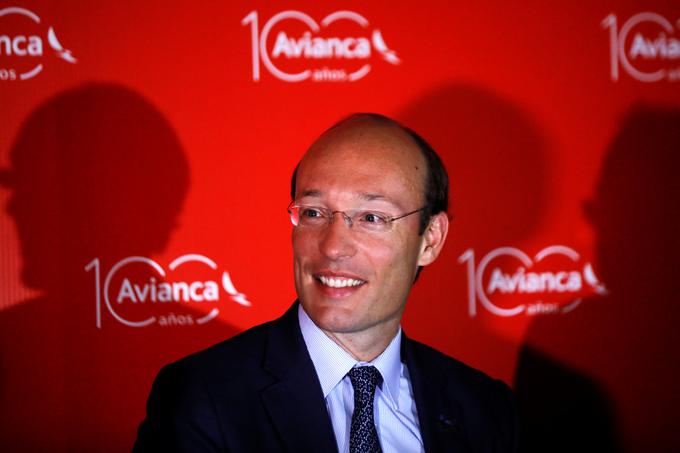 Glavni izvršni direktor družbe Avianca Anko van der Werff. | Foto: Reuters