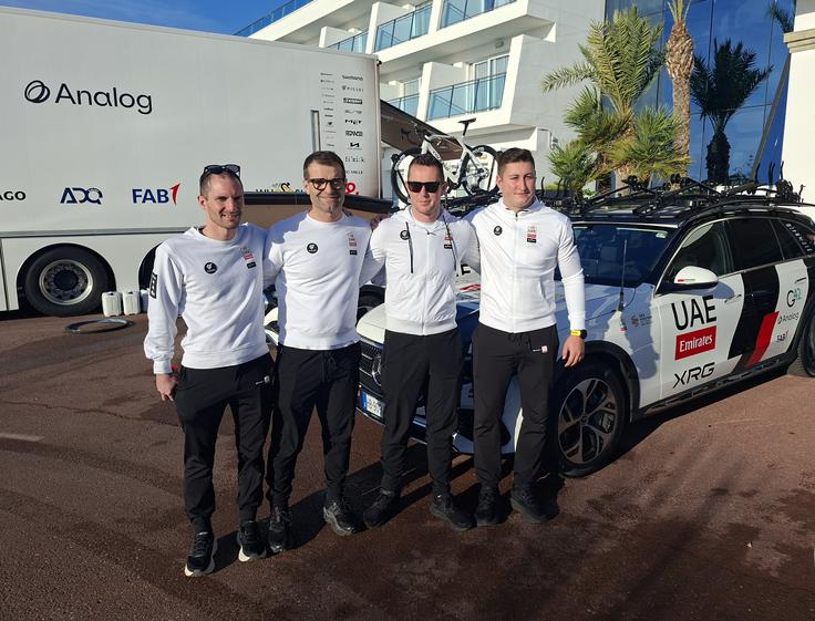 Jan Polanc, Andrej Hauptman, Boštjan Kavčnik in Matic Božič. | Foto: Alenka Teran Košir