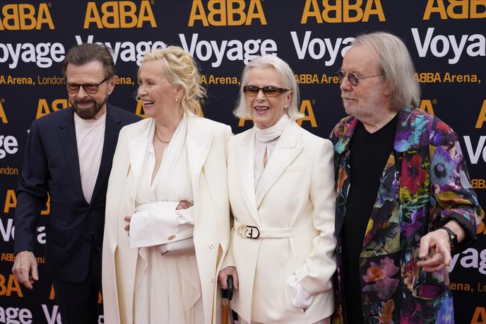 ABBA | Člani skupine ABBA maja lani: z leve proti desni Björn Ulvaeus, Agnetha Fältskog, Anni-Frid Lyngstad in Benny Andersson | Foto Guliverimage