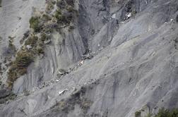 V francoskih Alpah končali iskanje ostankov letala Germanwings