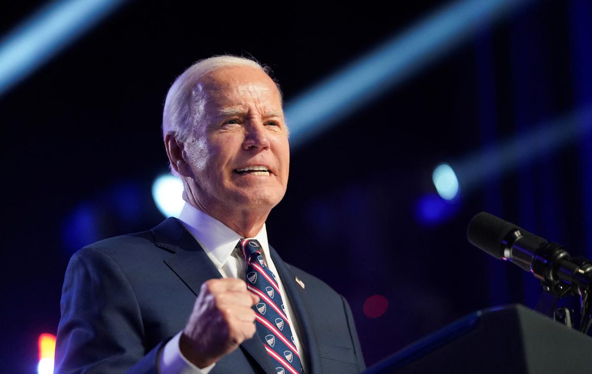 Joe Biden | Izidi potrjujejo, da 81-letni Biden nima konkurence za osvojitev nominacije, kar mu lahko prepreči le "višja sila". | Foto Reuters