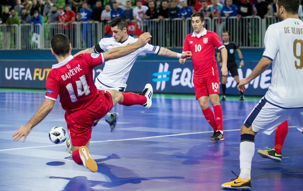 Srbija Italija futsal | Foto Urban Urbanc/Sportida