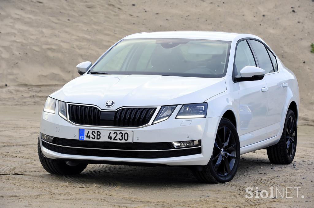 Škoda octavia in octavia combi - prva vožnja