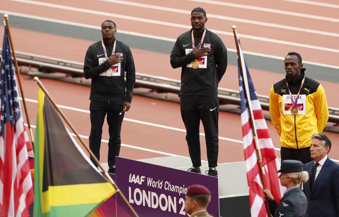 Na zadnjem svetovnem prvenstvu je osvojil srebro in prehitel tudi svetovnega rekorderja Usaina Bolta. | Foto: Reuters