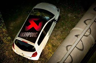 Renault clio RS Akrapovič edition