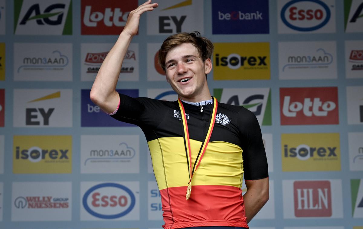 Remco Evenepoel | Remcop Evenepoel je novi belgijski državni prvak v vožnji na čas. | Foto Guliverimage