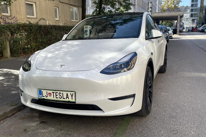 Tesla model Y | Tesla model Y je bila do konca marca najbolje prodajani avtomobil v Evropi.  | Foto Gregor Pavšič