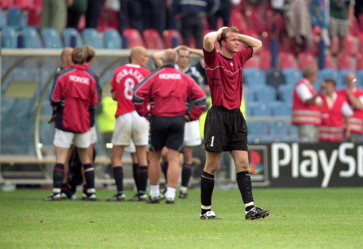 Razočaranje Norvežanov po tem, ko so izvedeli za preobrat Špancev.  | Foto: Guliverimage/Getty Images