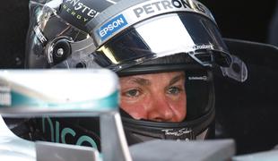 Mercedesa v nedeljo iz prve vrste, Rosberg pred Hamiltonom