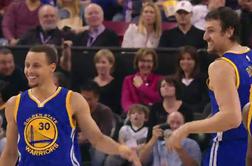 Za Alley-Oop mu je podal skoraj s sredine igrišča (video)