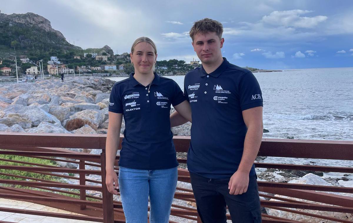 Lina in Val Eržen | Lina in Val Eržen. | Foto Jadralna zveza Slovenije