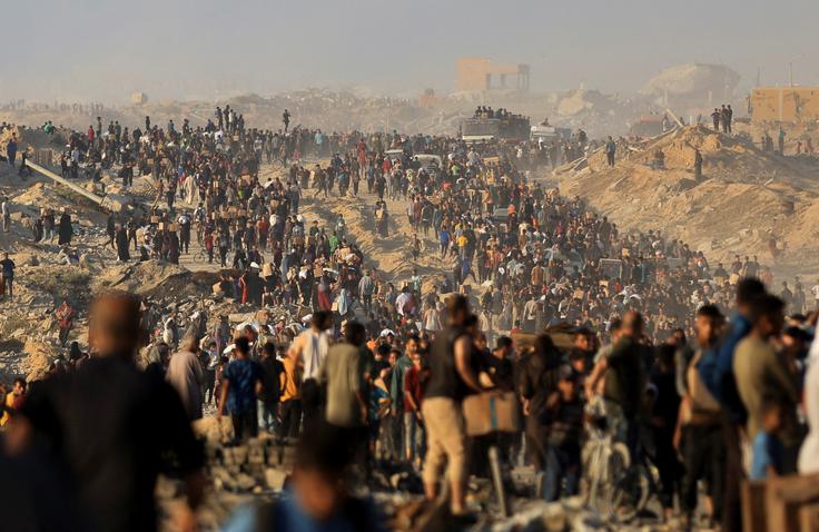 Humanitarni položaj v Gazi je nevzdržen, ugotavljajo Združeni narodi. Se bo zdaj tej oceni pridružila tudi EU? | Foto: Reuters