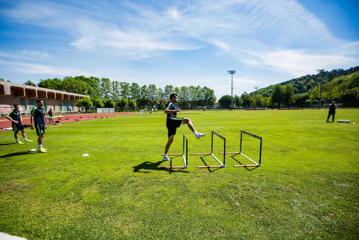 NK Olimpija trening | Foto: Grega Valančič / Sportida