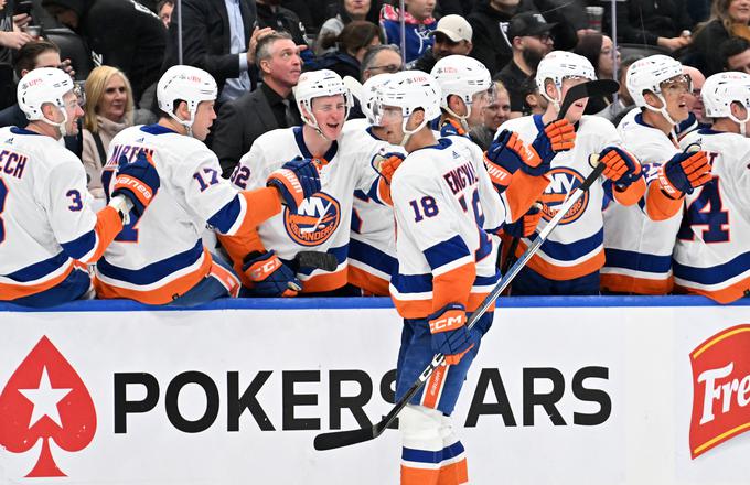 Zmagali so tudi New York Islanders. | Foto: Reuters