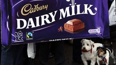 Cadbury si je prisvojil barvo embalaže svojih čokolad