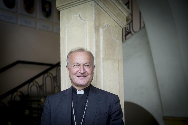 "Nad družbo v Sloveniji je bil razočaran, hkrati pa je rekel, da je treba delati na dolgi rok." | Foto: Ana Kovač