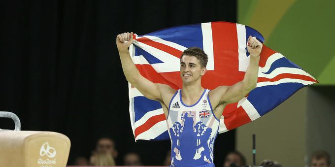 Max Whitlock je ubranil naslov svetovnega prvaka. | Foto: Reuters
