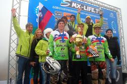 Slovenci evropski podprvaki v motokrosu