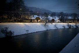 sneg v Ljubljani