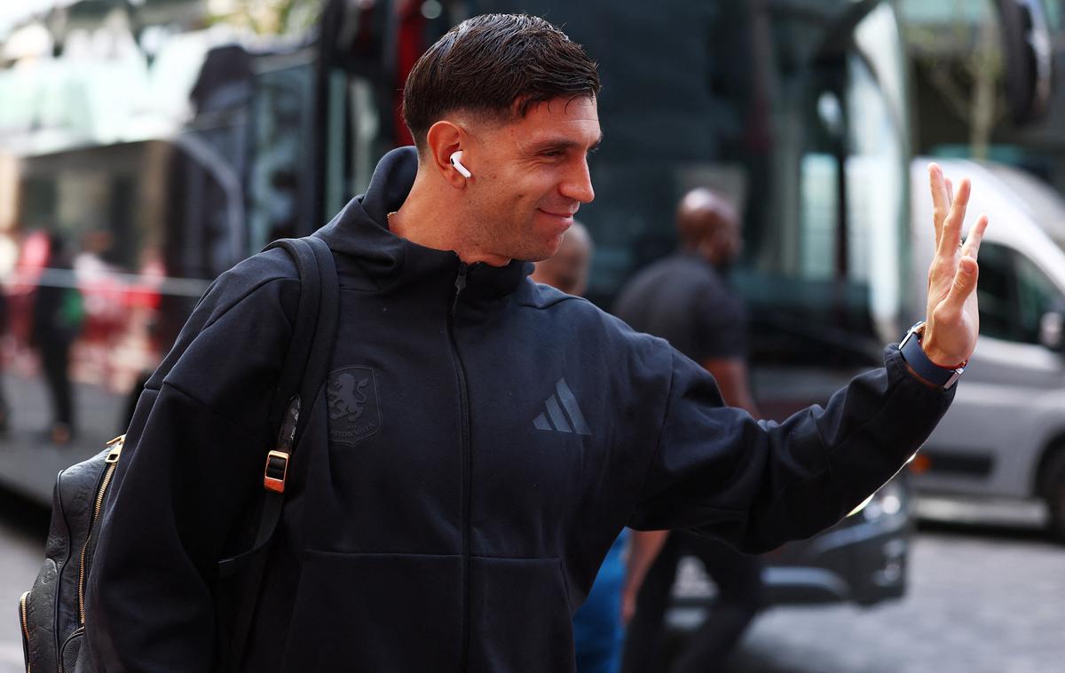 Emiliano Martinez | Emiliano Martinez je nameraval zapustiti Aston Villo, a se mu želja ni izpolnila. | Foto Reuters
